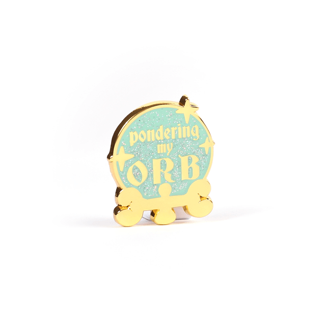 Crystal Orb Enamel Pin
