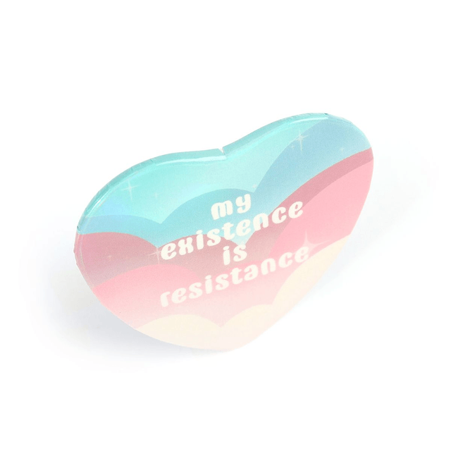 Trans existence pin