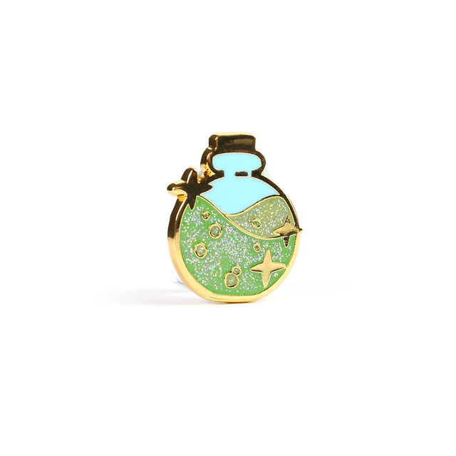 Green Potion Enamel Pin