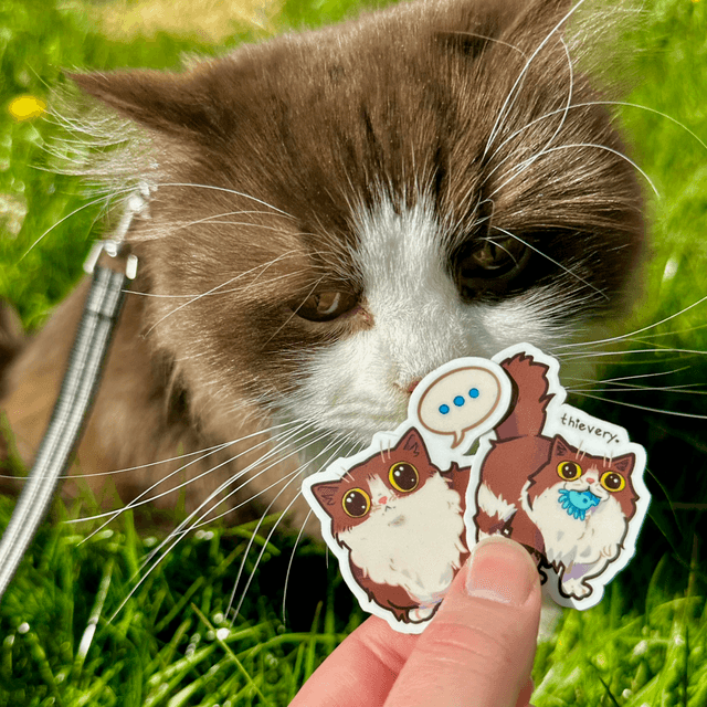 Thievery sticker