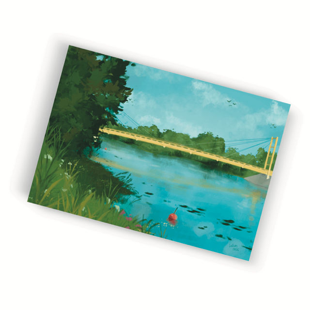 Älvsbackabron (A6 mini print)