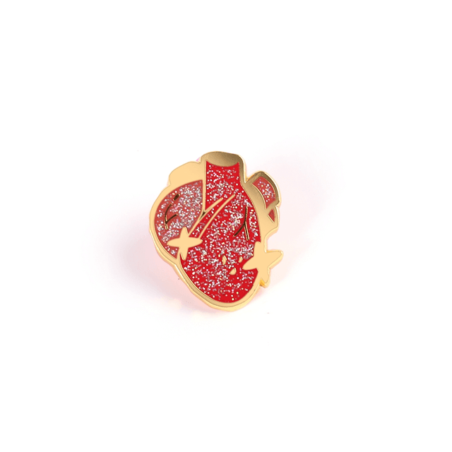 Bleeding Heart Enamel Pin