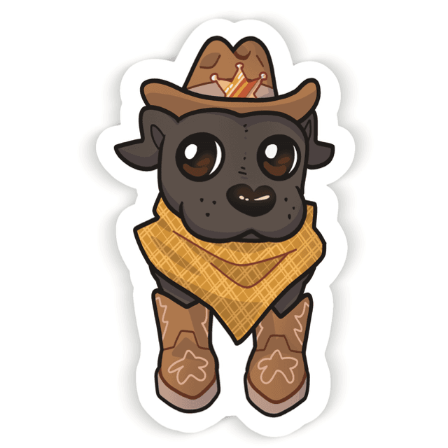 Pibble sticker