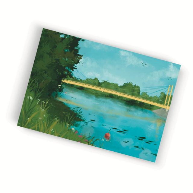 Älvsbackabron (A6 mini print)